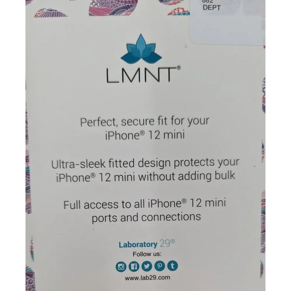iPhone 12 Mini / 11 Pro Max Case Pink Blue Gradient Protective Cell Phone Cover